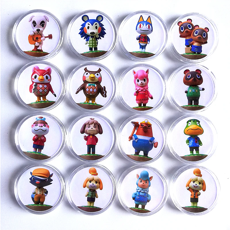 Animal Crossing: New Horizons Amiibo NFC Coin 16 piece full set - Image 3