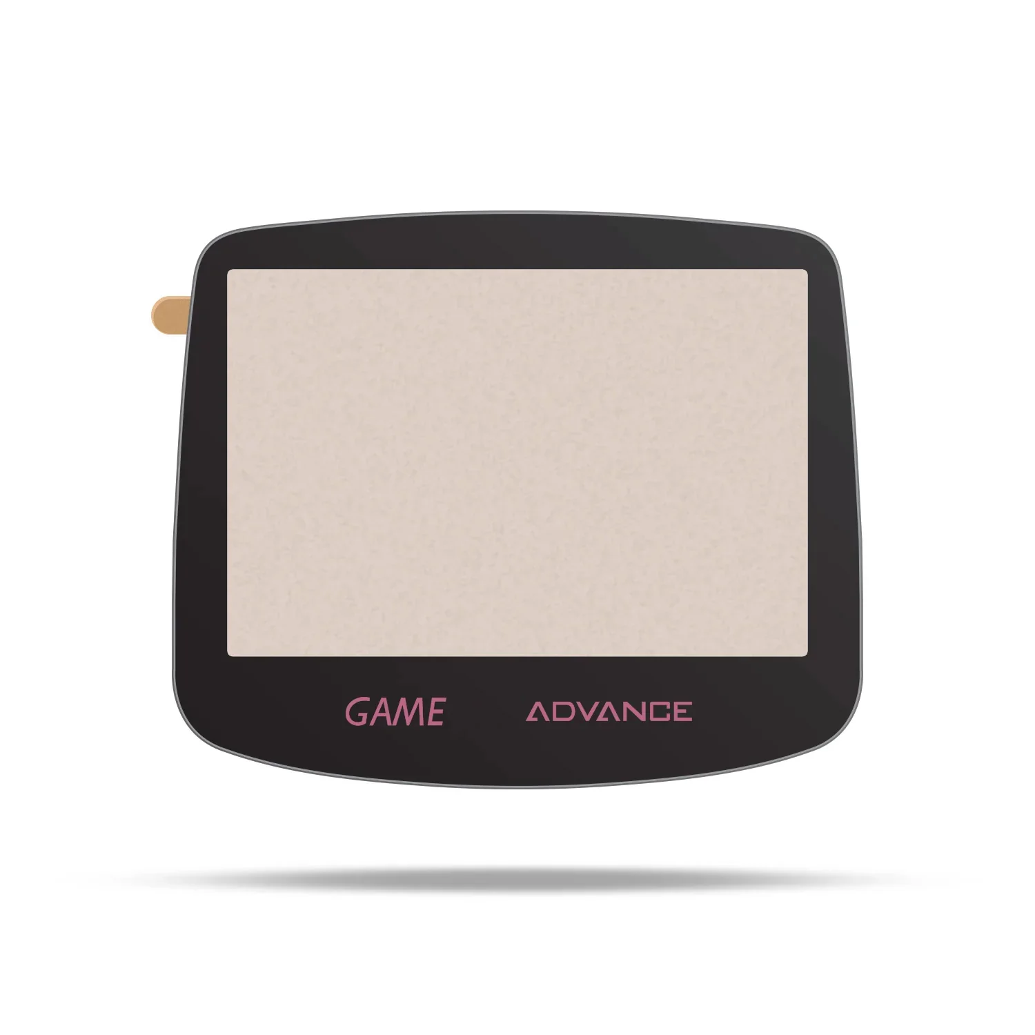 FunnyPlaying Game Boy Advance Custom IPS Glass Lens Magenta