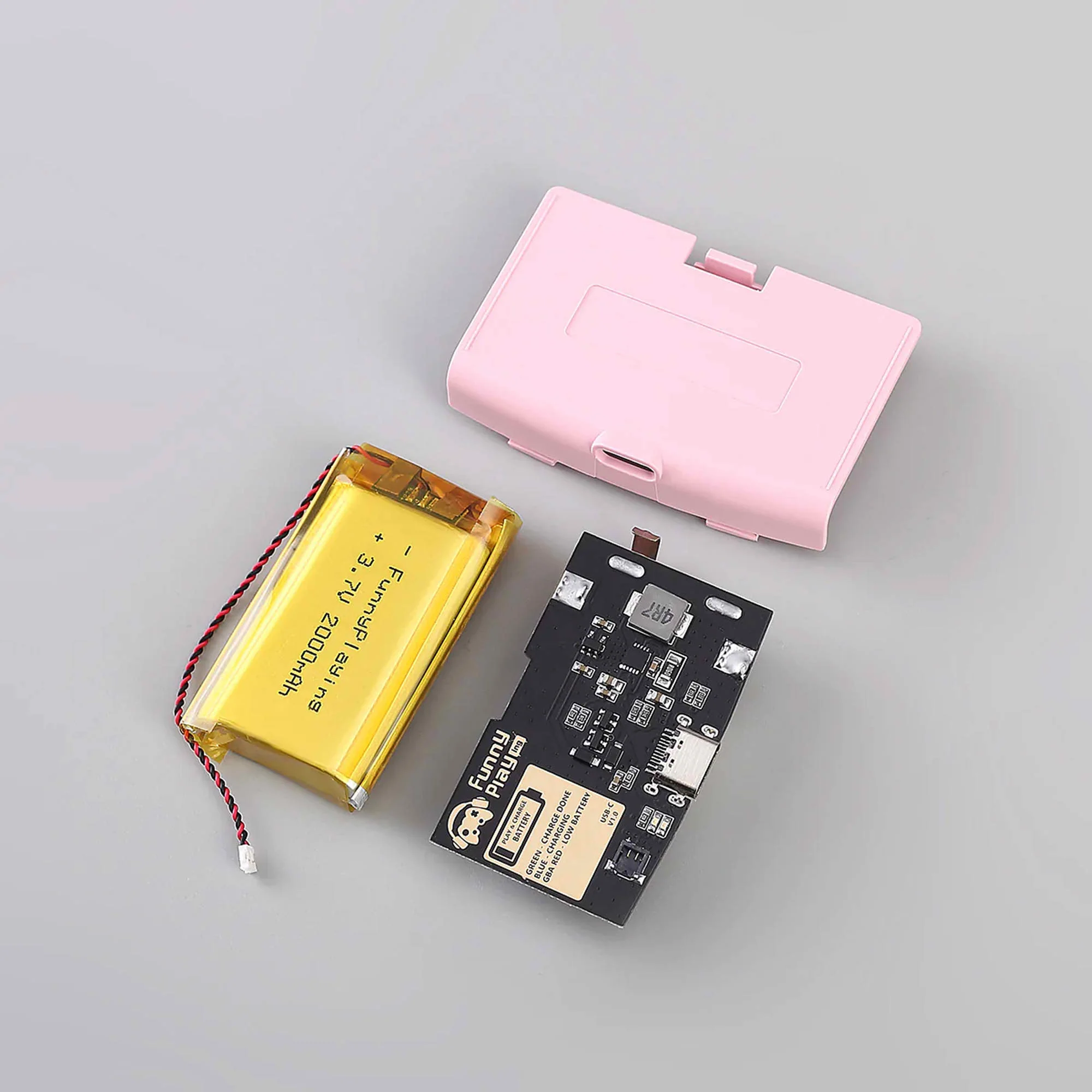 FunnyPlaying Game Boy Advance USB-C Rechargeable Battery mod - Image 12