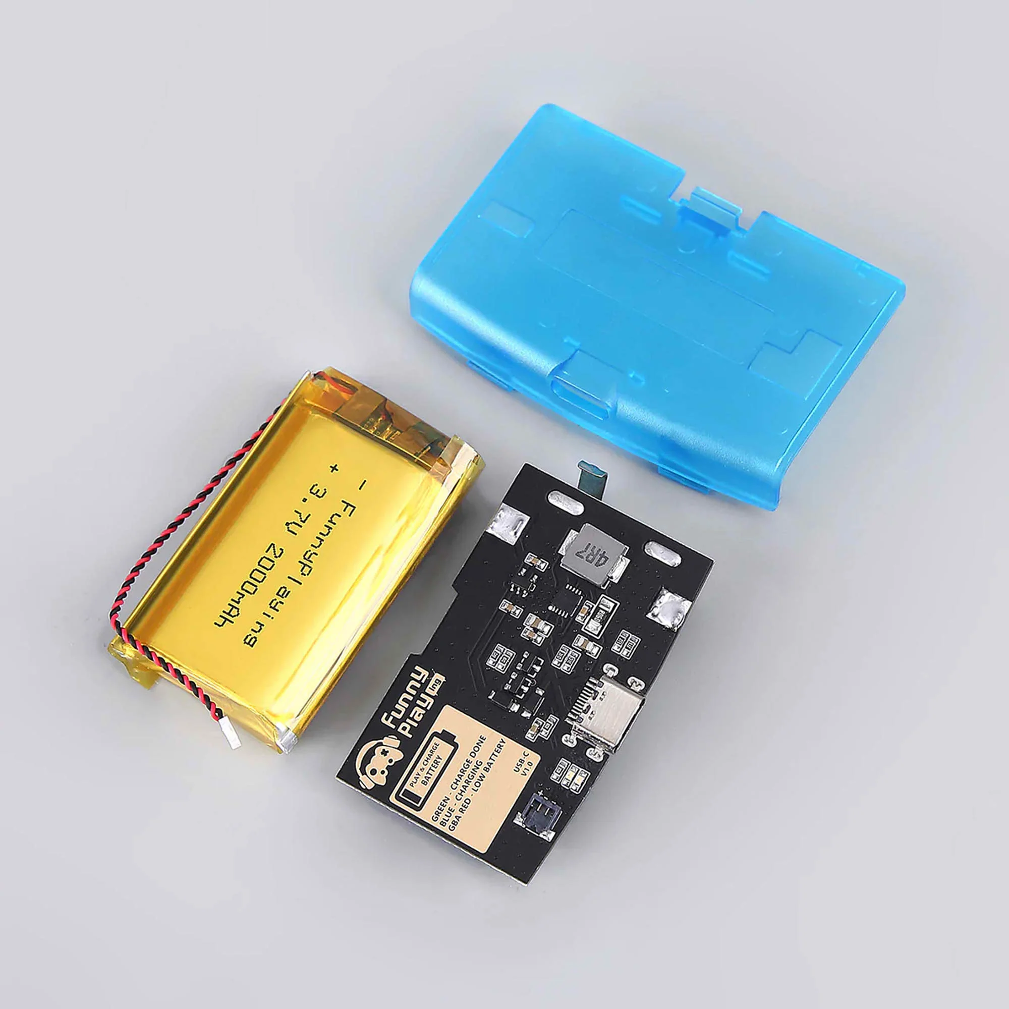 FunnyPlaying Game Boy Advance USB-C Rechargeable Battery mod - Image 18