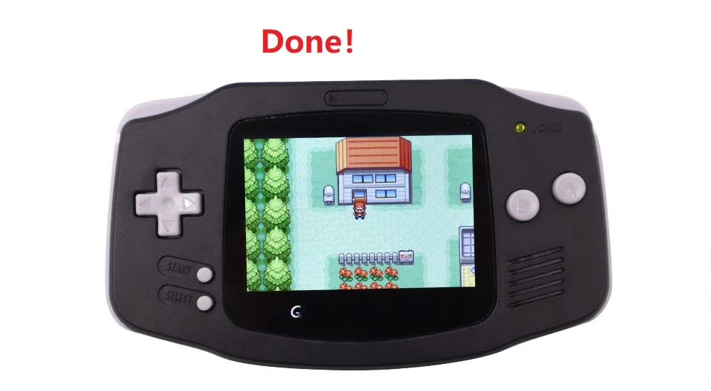 Game Boy Advance IPS Backlight TV Version AV Out Mod - Hispeedido - Image 6