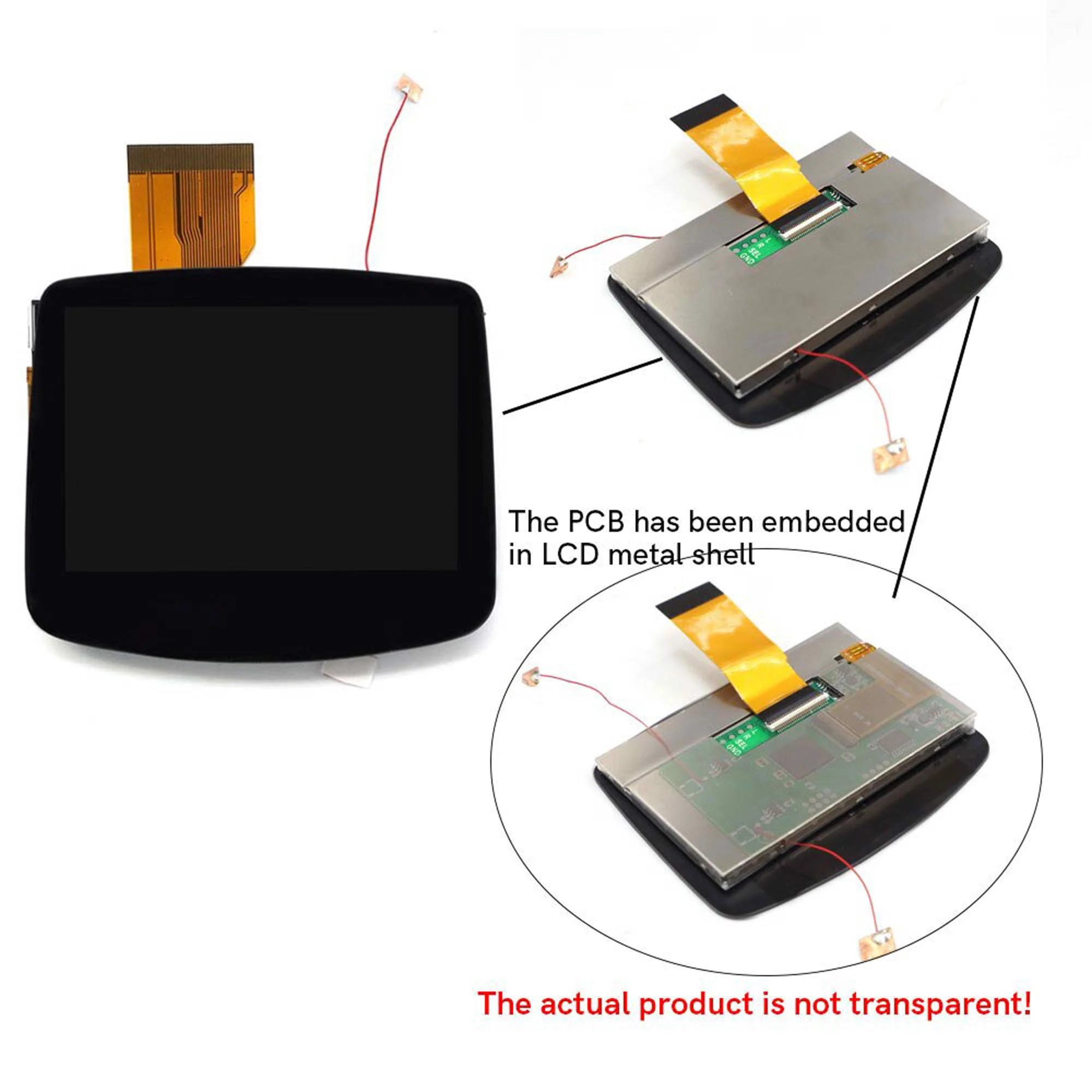 Game Boy Advance Laminated 720x480 IPS Backlight with OSD - Hispeedido - Image 3