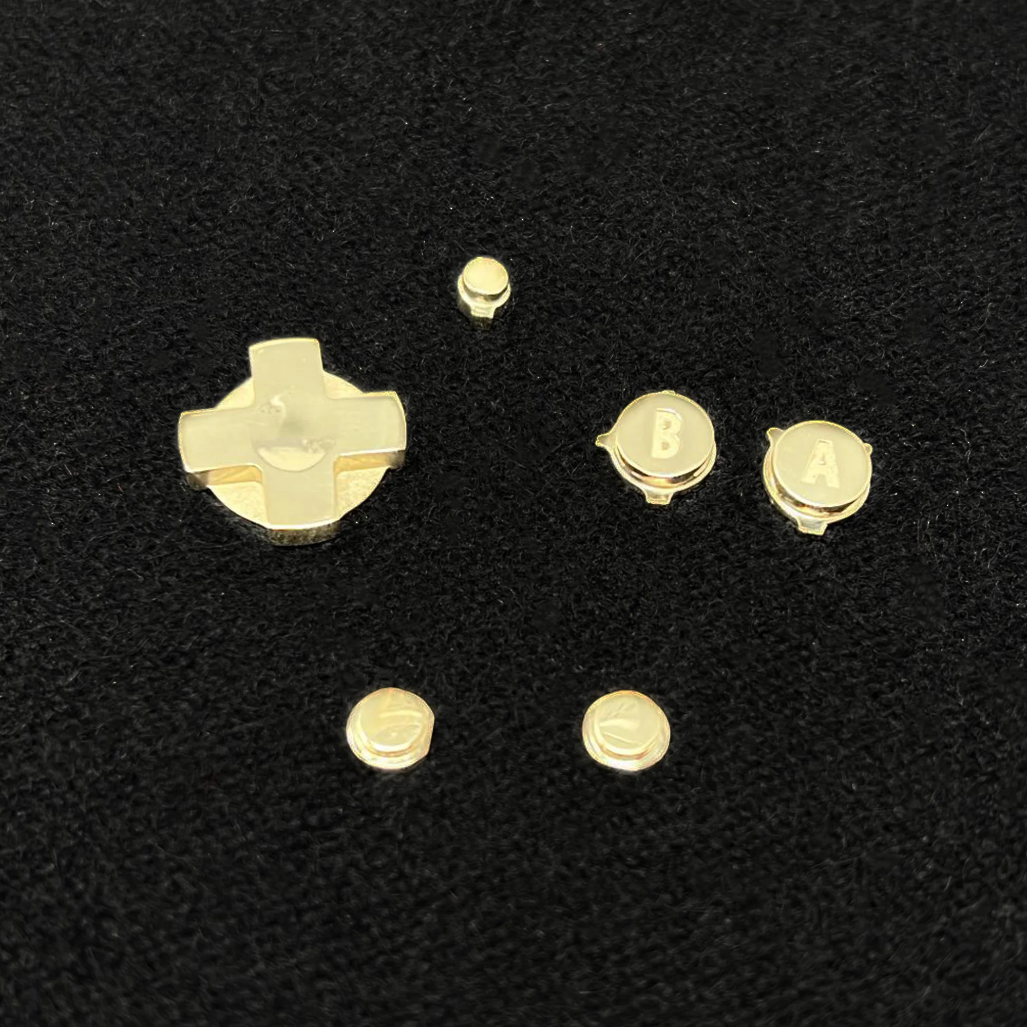 Game Boy Advance SP 14k Solid Gold Button Set by RetroCNC