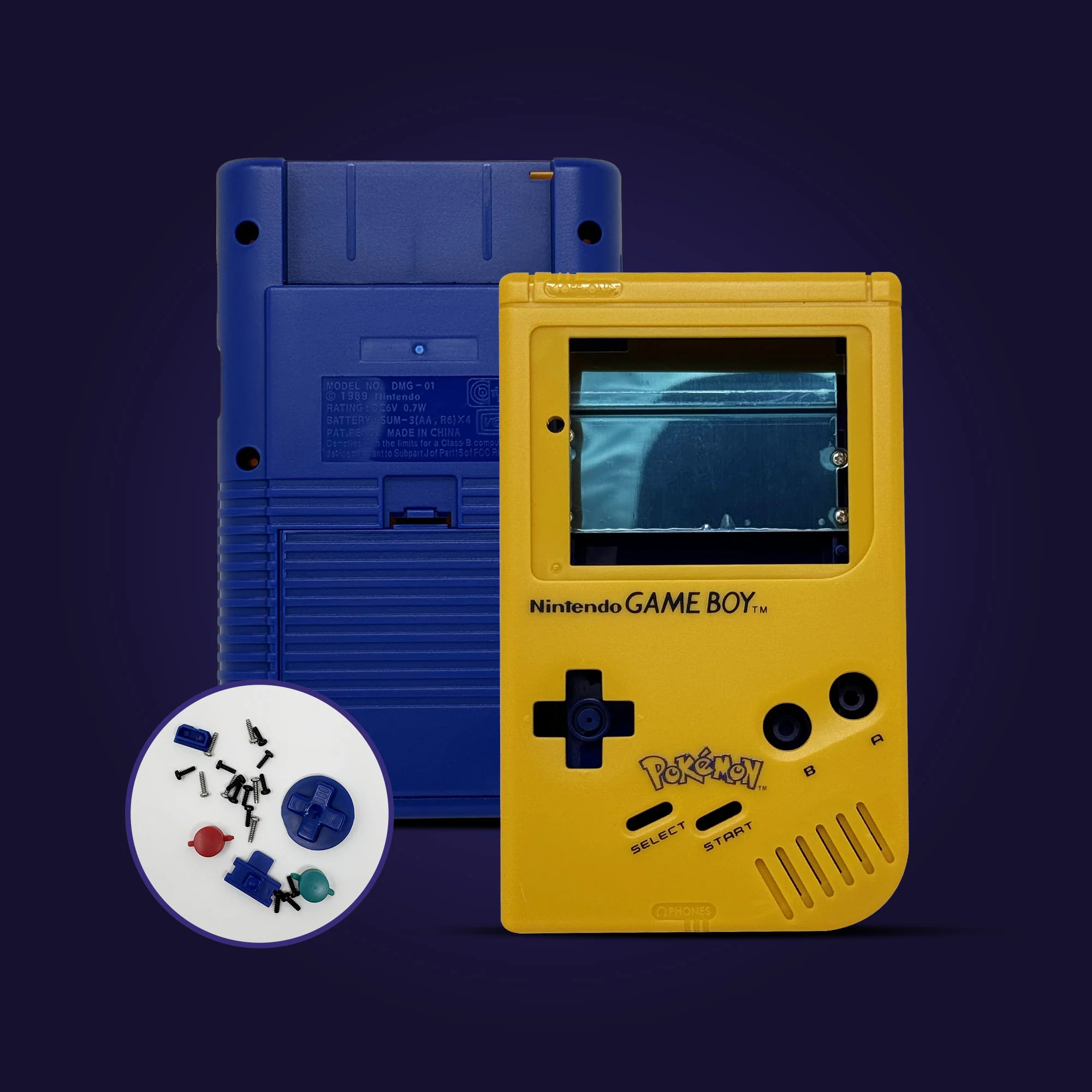 Game Boy DMG Laminated Q5 Kit with OSD - Hispeedido - Image 28