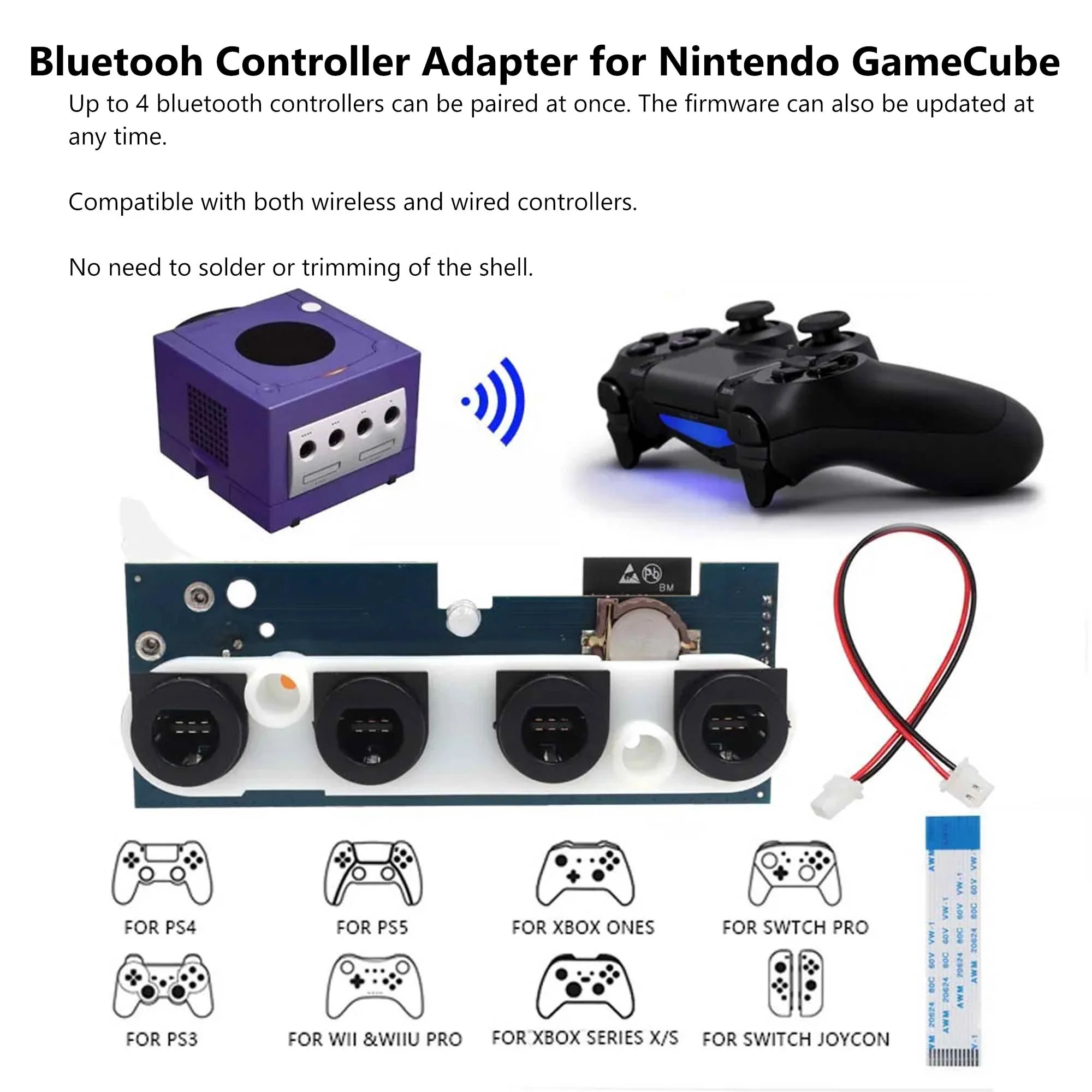 Nintendo Game Cube Bluetooth Adapter - Image 3