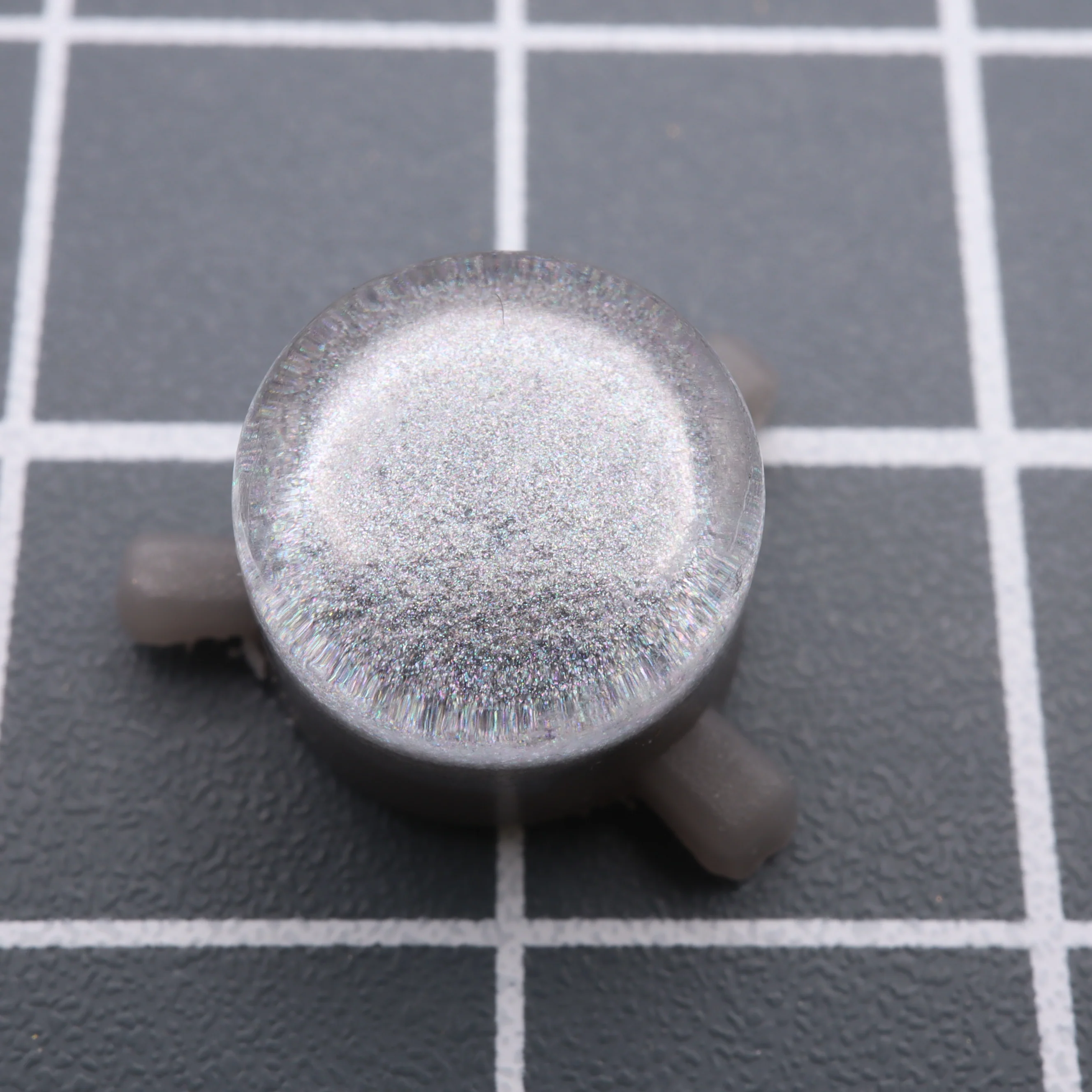 Game Boy Pocket Custom Metallic Silver Buttons - Image 2