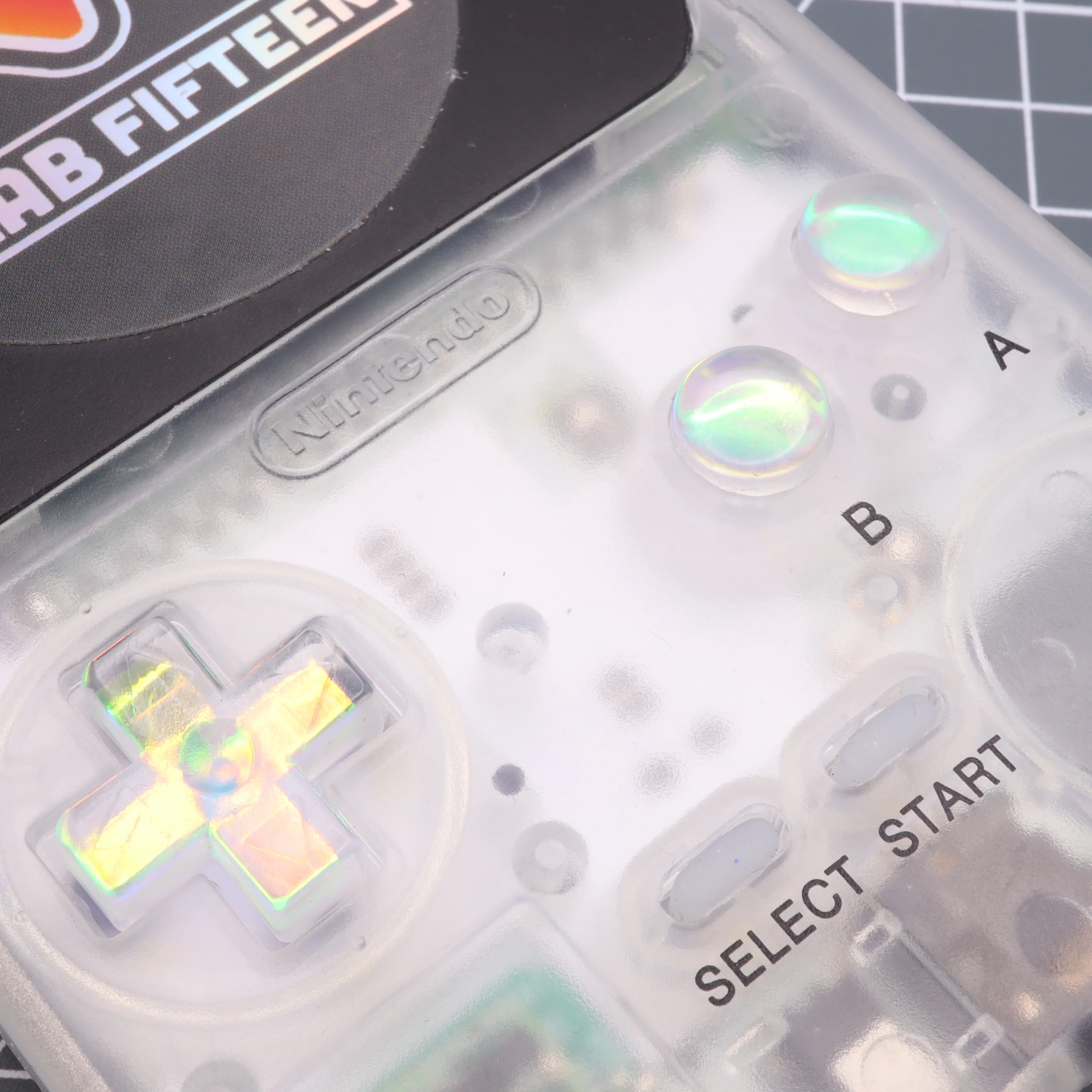 Game Boy Pocket Custom Sunset Opal Buttons - Image 5