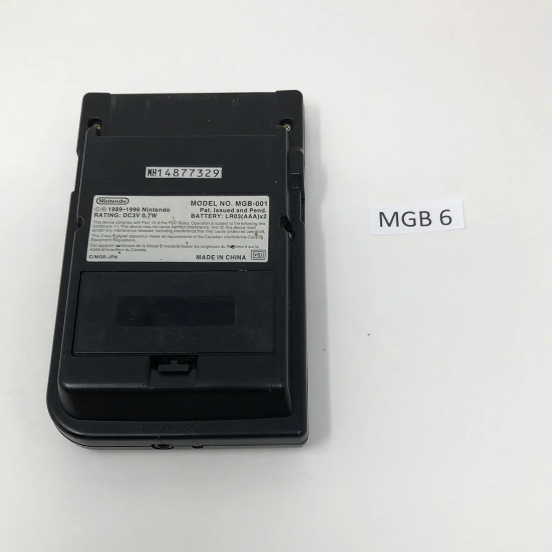 MGB 6 Game Boy Pocket MGB-001 Used - Image 2