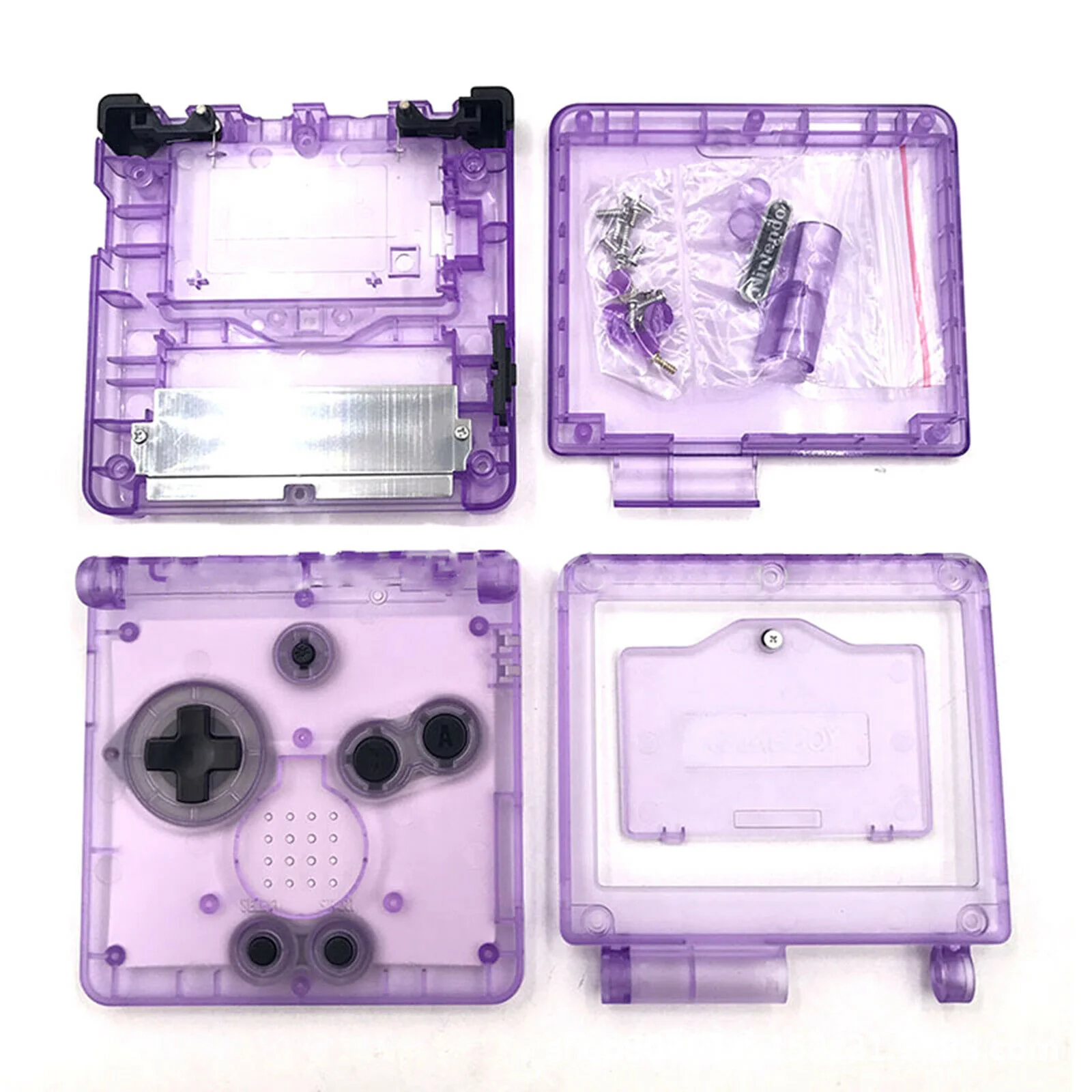 Nintendo Game Boy Advance SP Clear Housing/Shell - Image 13