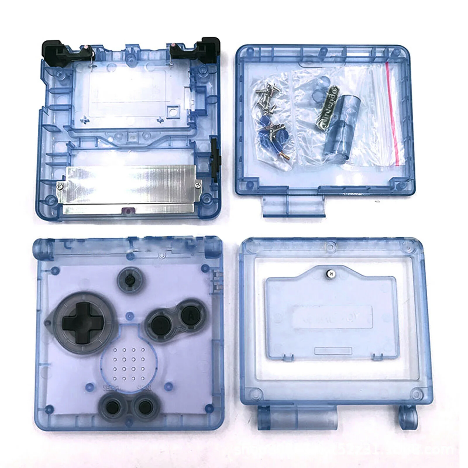 Nintendo Game Boy Advance SP Clear Housing/Shell - Image 15