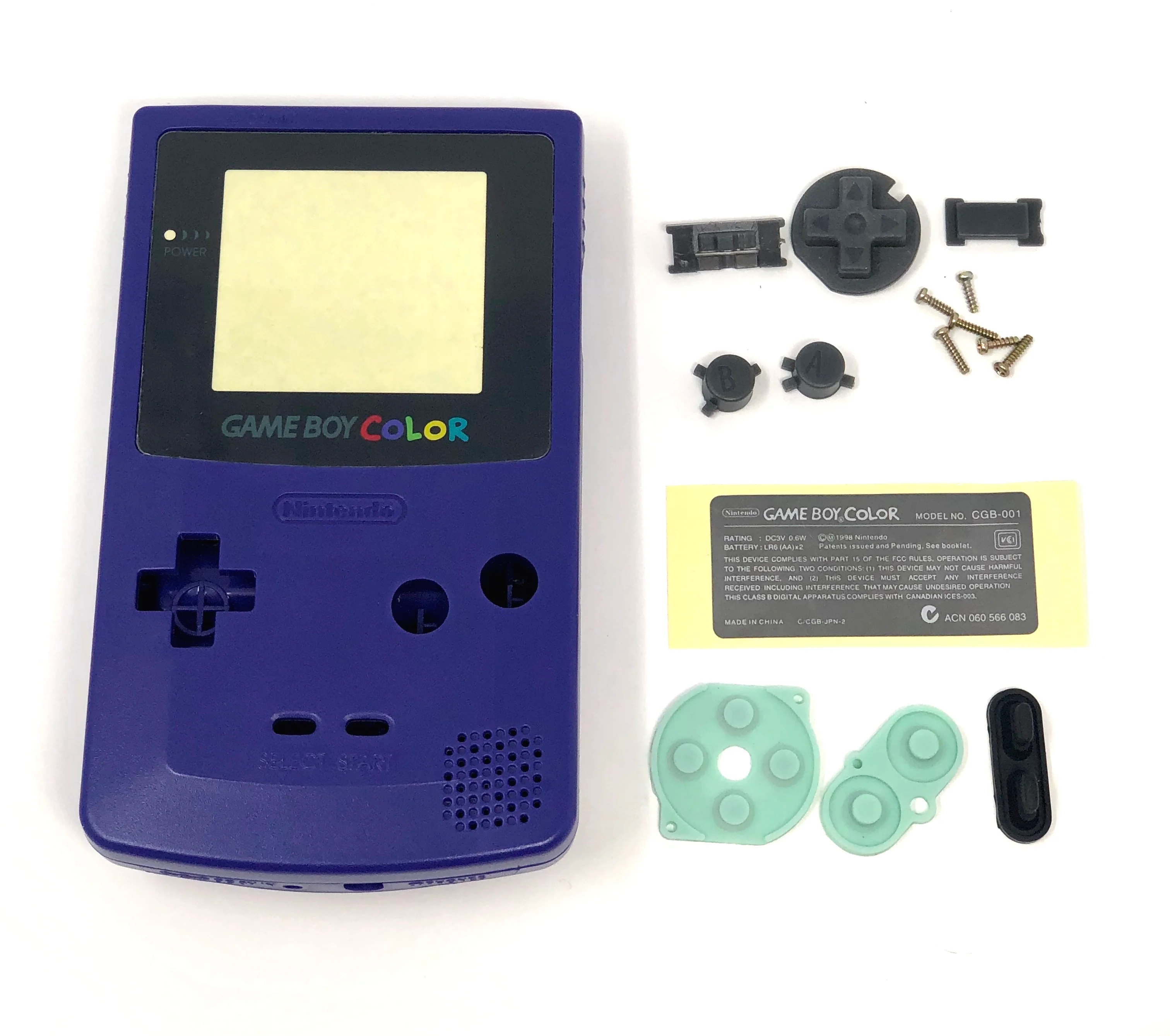 Nintendo Game Boy Color Replacement Housing/Shells - Image 19