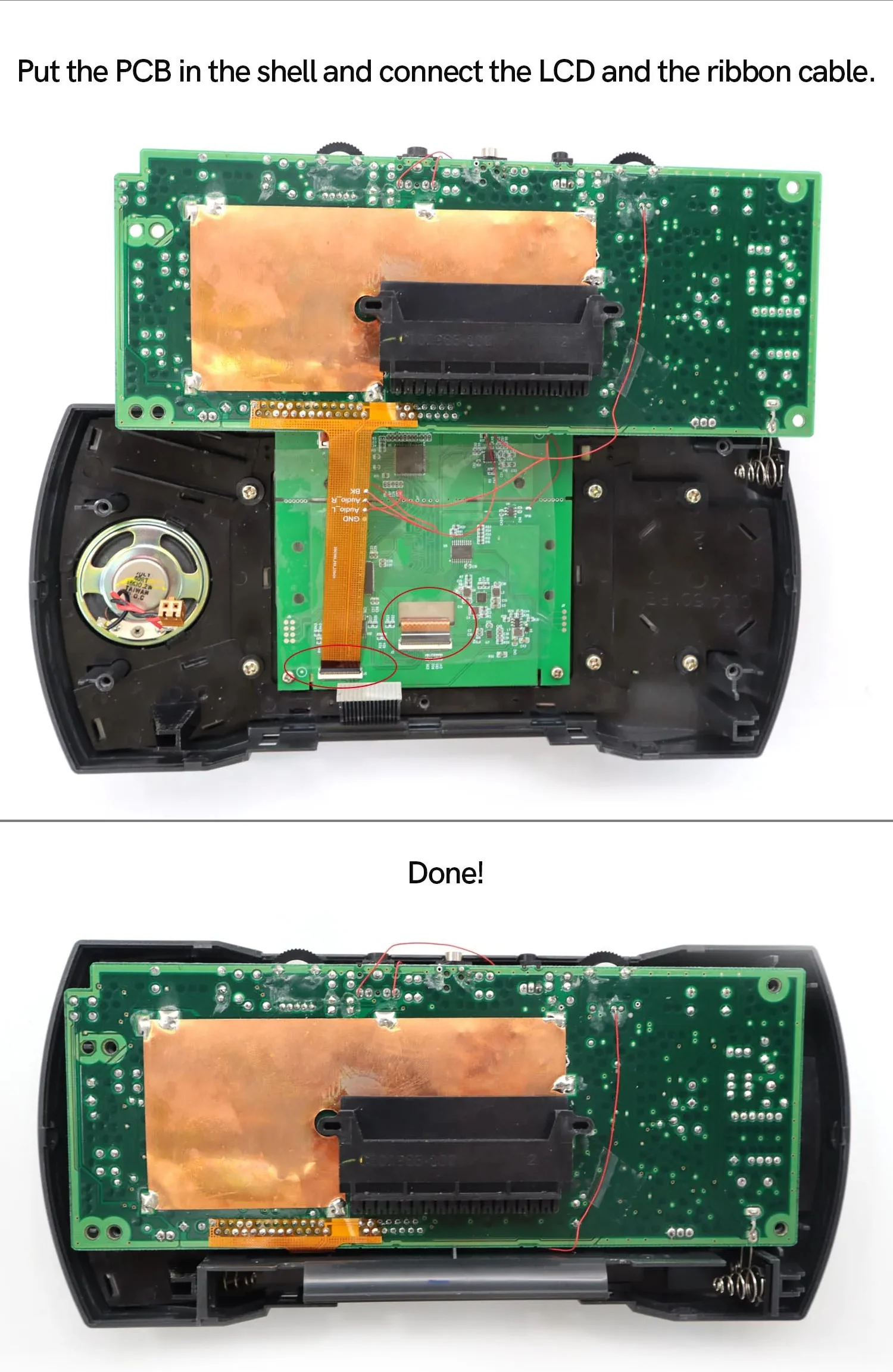 Replacement LCD and HDMI Out Kit for the Atari LYNX 2 - Hispeedido - Image 9