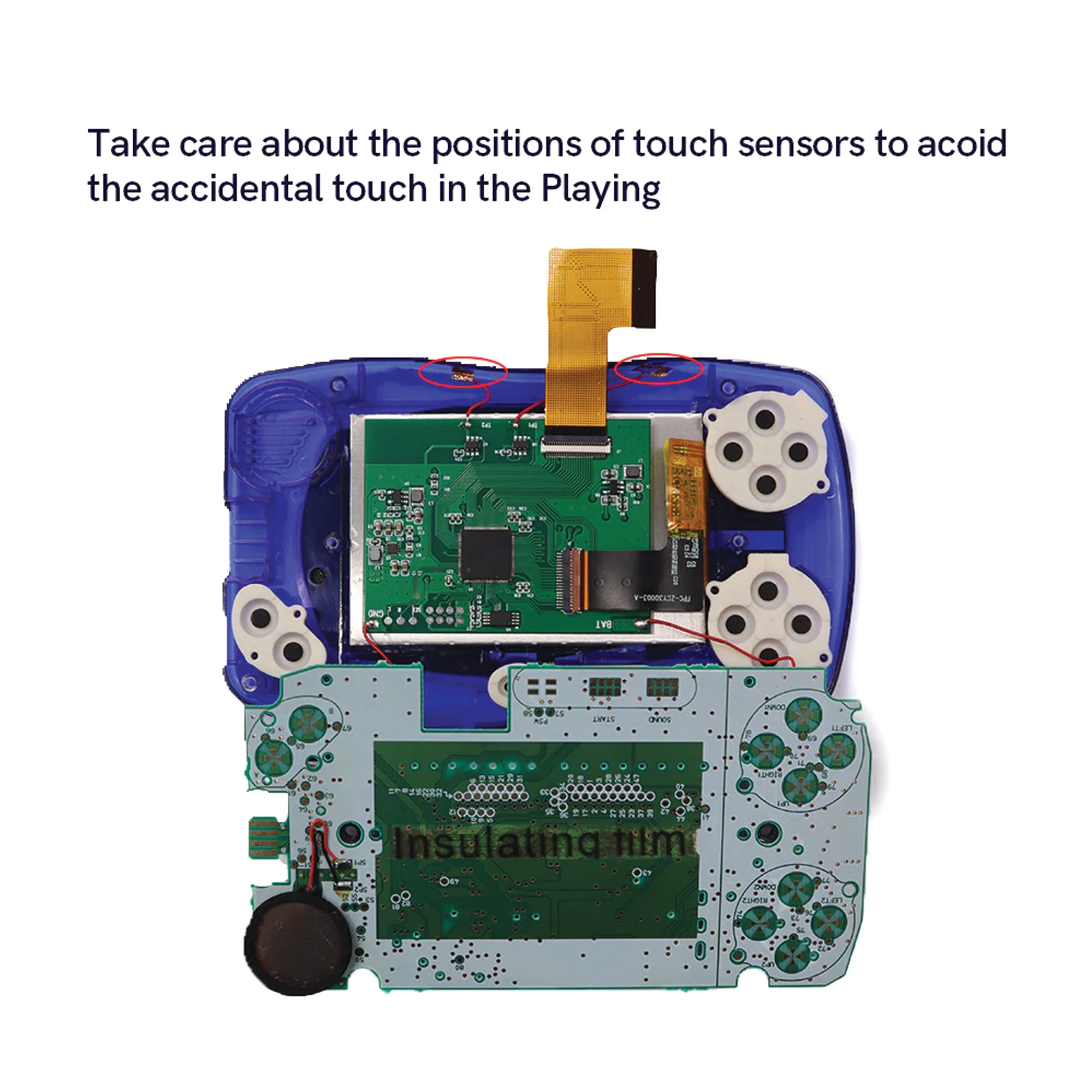 WonderSwan Crystal Color IPS Backlight Kit - Hispeedido - Image 8